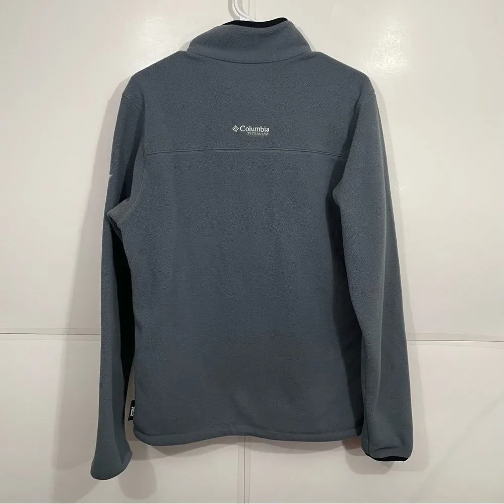 Columbia Titanium Grey Fleece Cold Weather Jacket